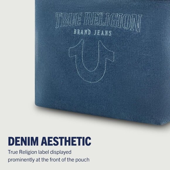 Women's Makeup Bag, Small Travel Cosmetic Zipper Pouch Organizer - Picture 3 of 6